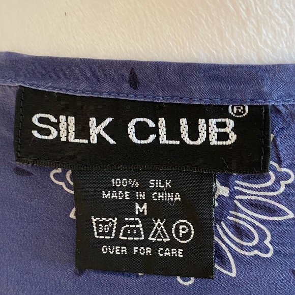 Silk Wrap Around Skirt - Picture 2 of 2